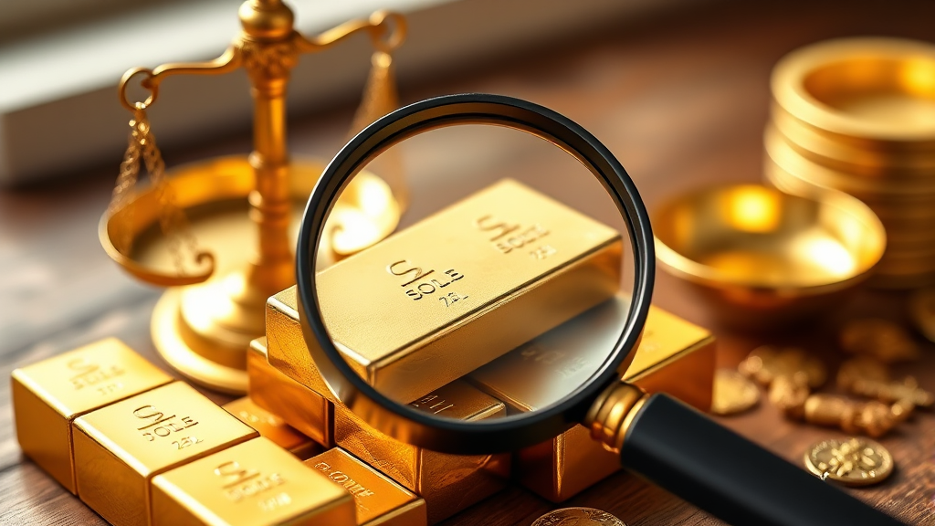 금 매입 후 현명한 추가 구매 전략 (realistic 스타일)