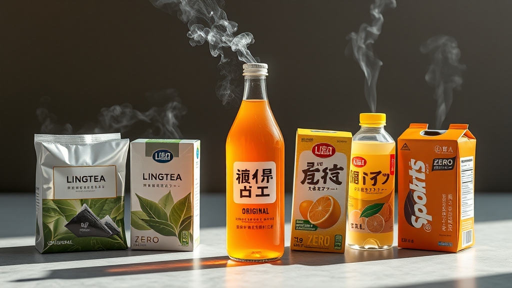 나에게 맞는 링티는? 제품별 특징 비교 (realistic 스타일)