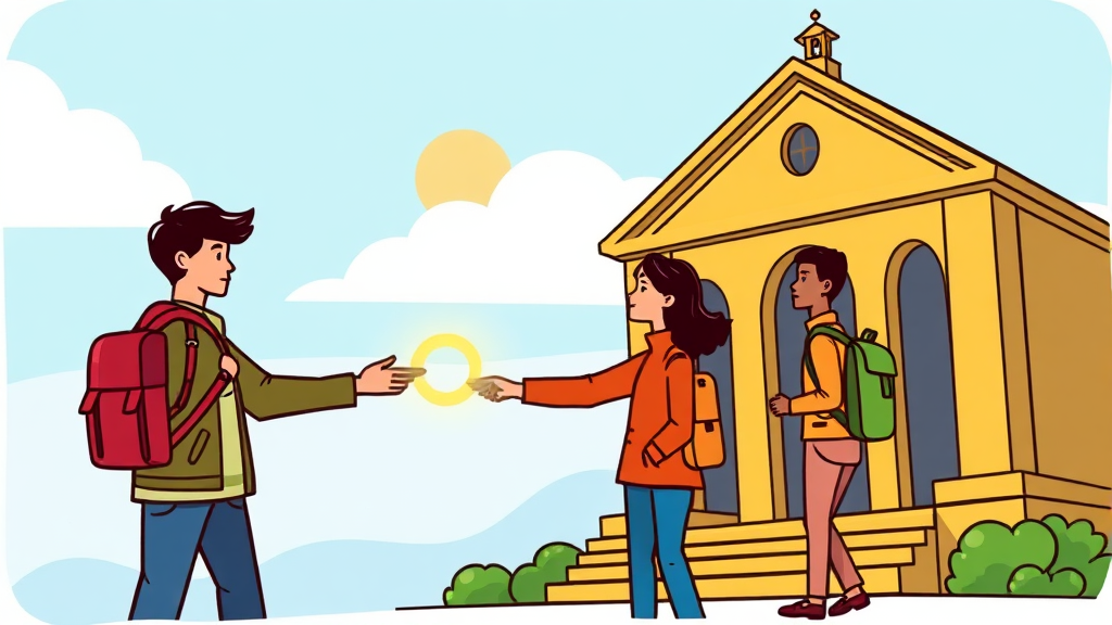 누가 미소금융 취업성공대출을 받을 수 있나요? (cartoon 스타일)