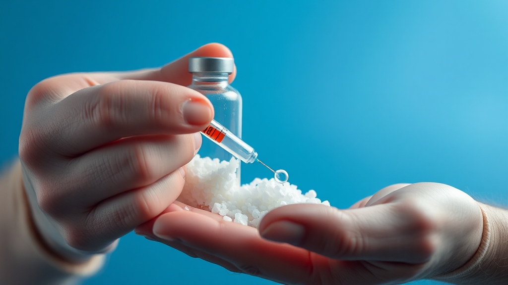 당뇨병 종류와 원인 파악 (realistic 스타일)