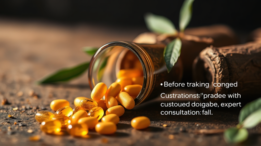 침향환 복용 전 반드시 알아야 할 부작용 및 주의사항 (realistic 스타일)