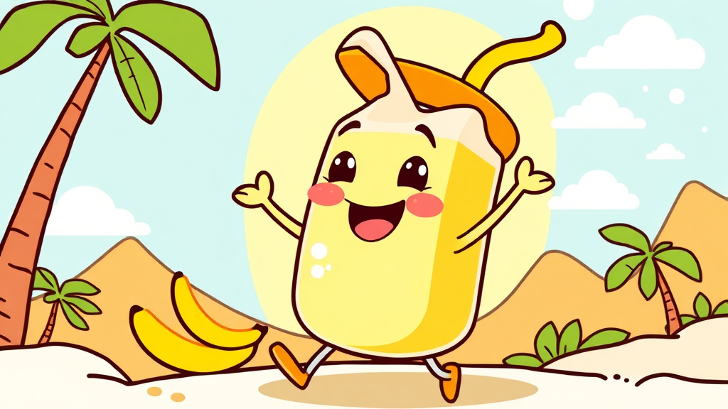 빙그레 기업 개요 및 주가 (cartoon 스타일)