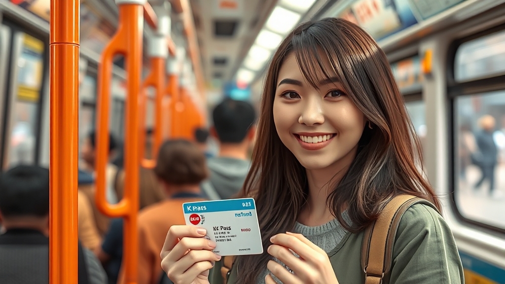 K패스 혜택, 얼마나 좋을까? (realistic 스타일)