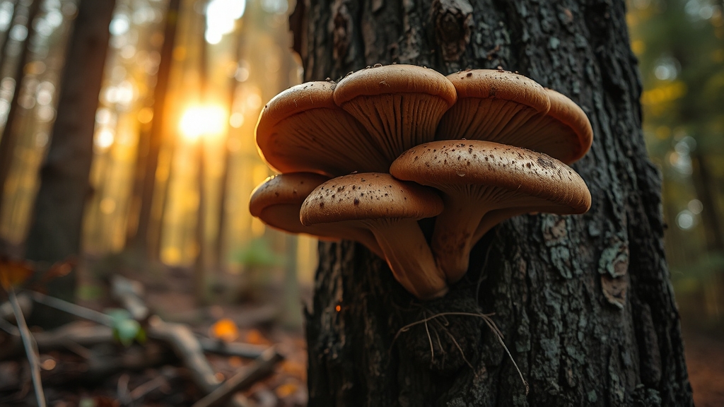 말굽버섯, 무엇일까요? (realistic 스타일)