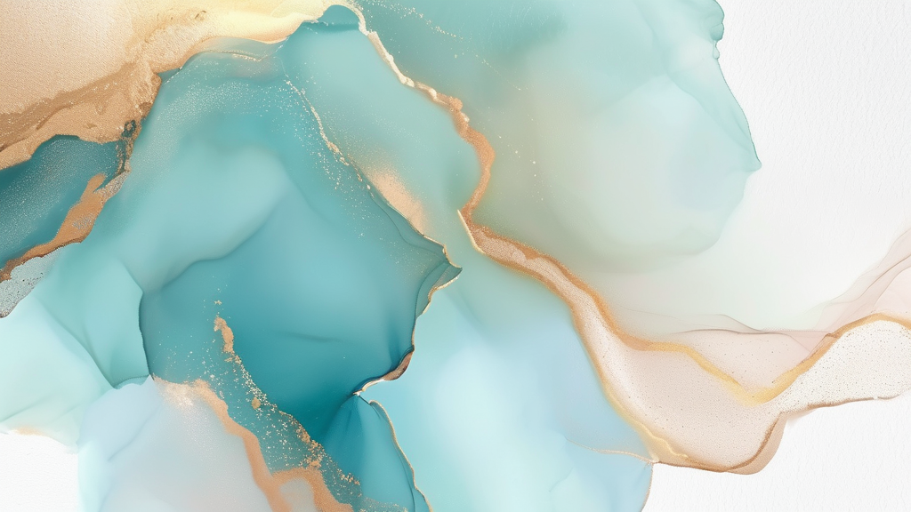 KRX 금시장: 안전하고 편리한 금 투자 (watercolor 스타일)