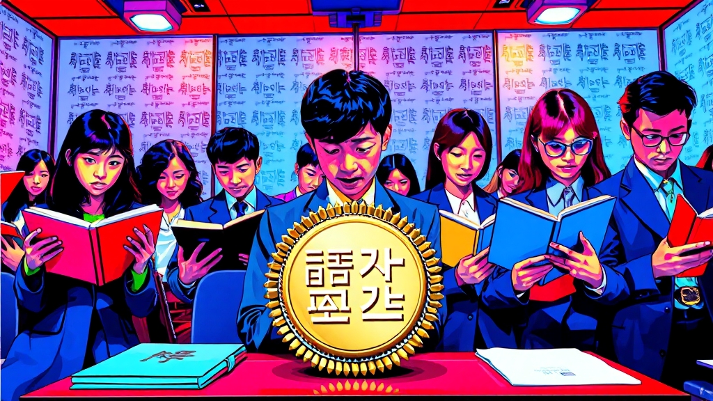 과목별 학습 전략 (popart 스타일)