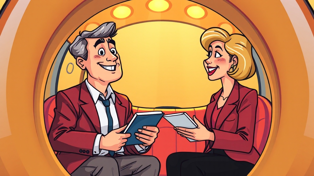 상담 버스 이용 후기 (cartoon 스타일)