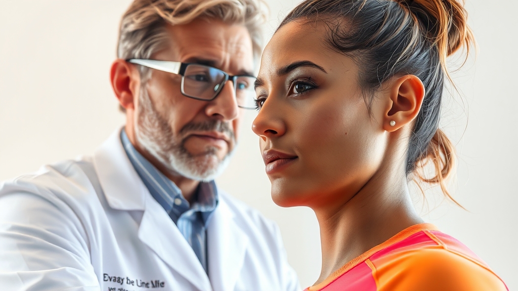 운동맹 진단 및 평가 방법 (realistic 스타일)