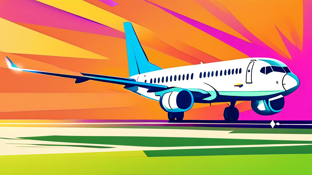 땡처리 항공권, 성공적인 여행 후기 (cartoon 스타일)