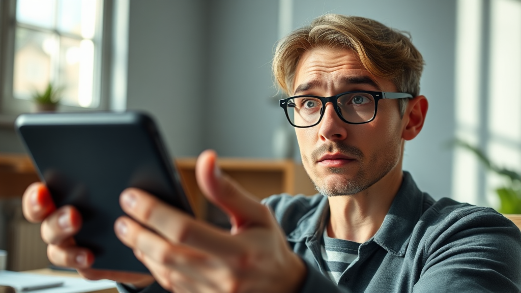 유심 교체 후, 문제 발생?! (realistic 스타일)