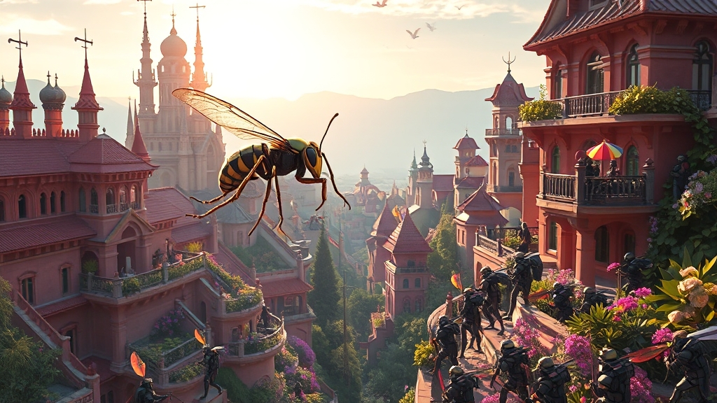 팔룸 왕국 배경 (realistic 스타일)