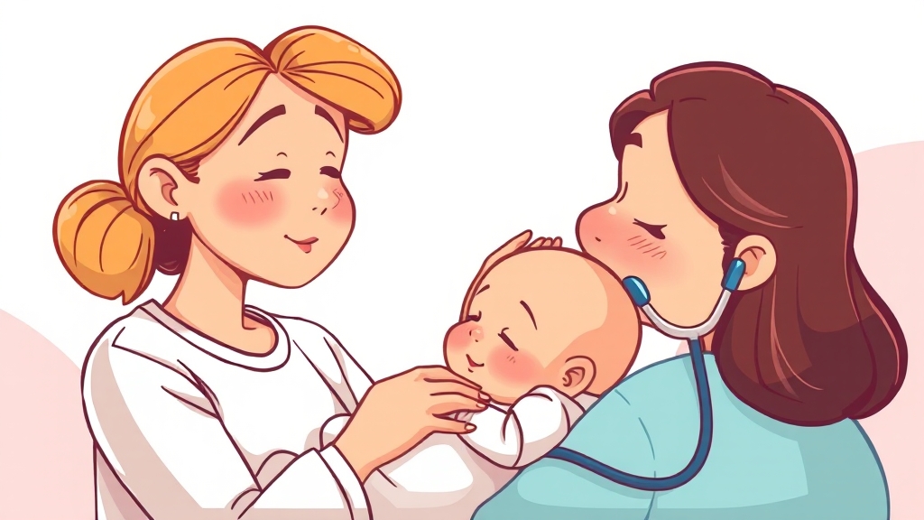 검진 시기 & 방법 완벽 정리 (cartoon 스타일)