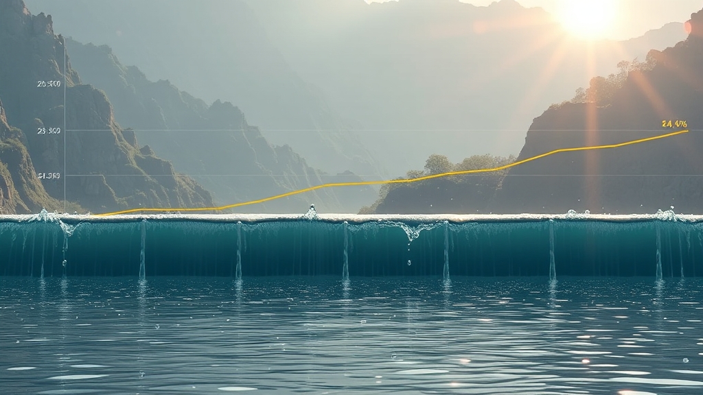 오봉저수지 저수율 변화 추이 (realistic 스타일)