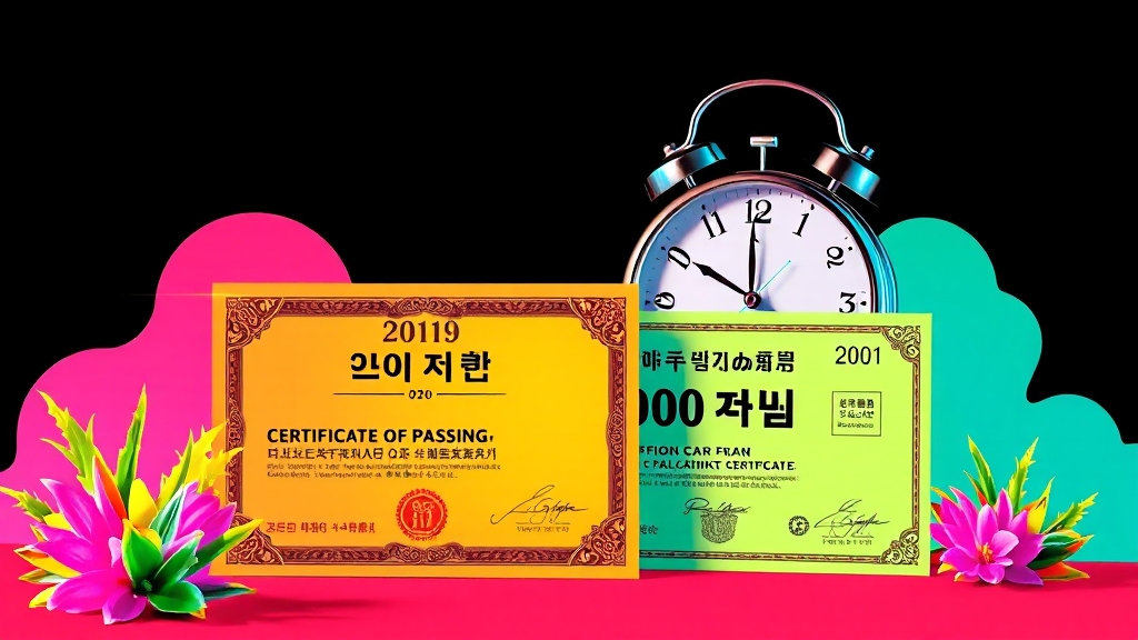 면제 서류, 무엇이 필요할까? (popart 스타일)