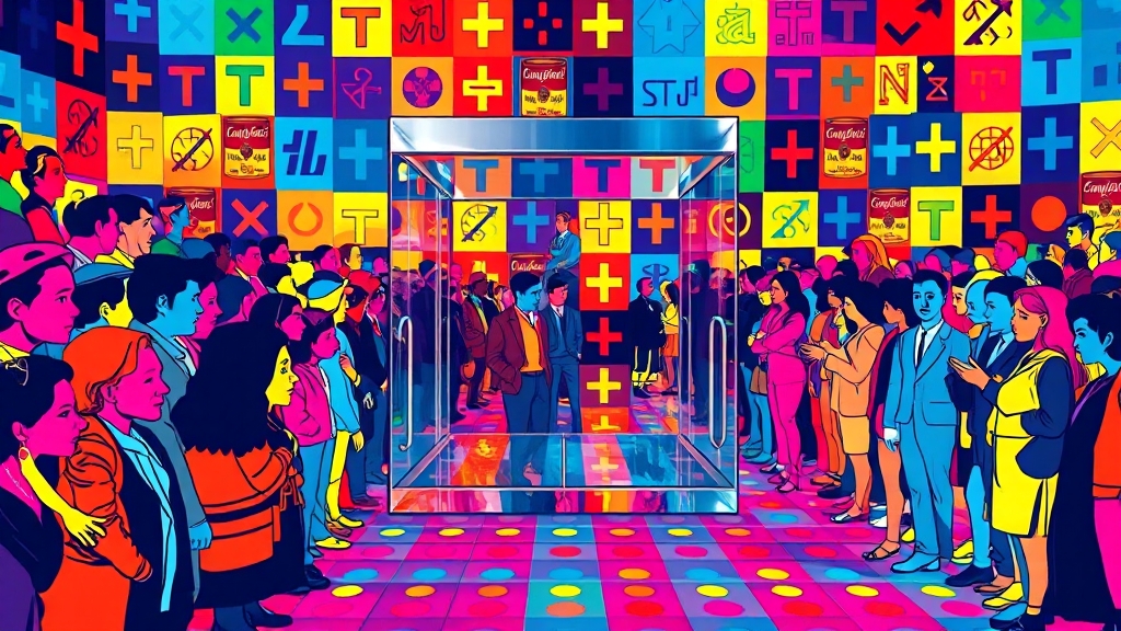 개표 참관인 자격 요건 (popart 스타일)