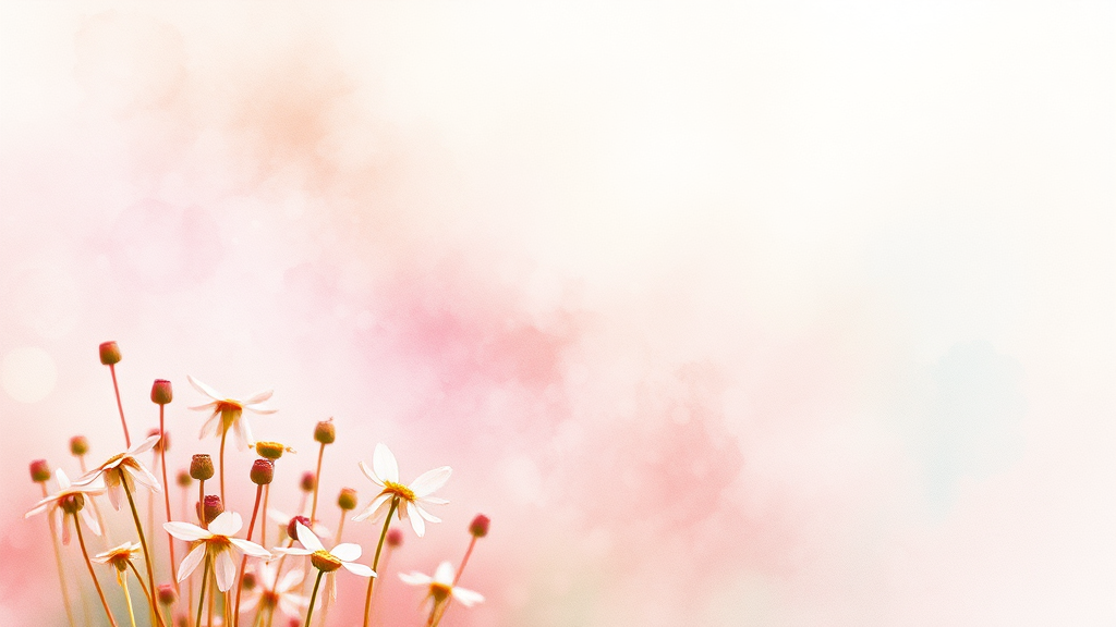 파비플로라 선택 기준 (watercolor 스타일)