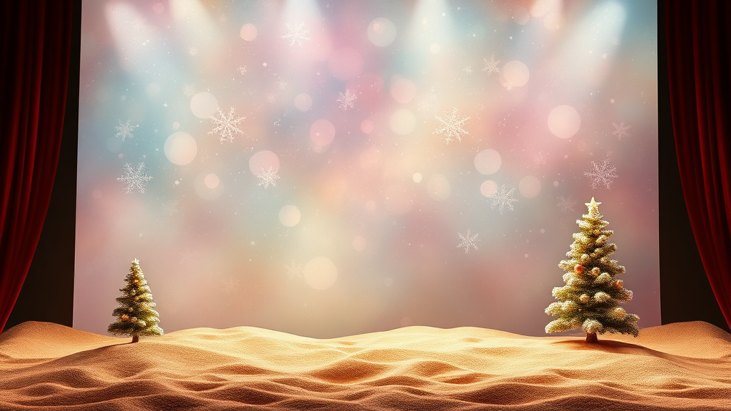 특별한 크리스마스 추억 만들기 (watercolor 스타일)