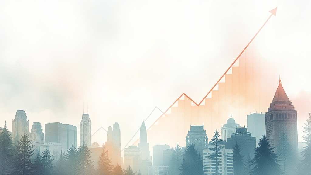 증권주 시장, 왜 뜨거울까? (watercolor 스타일)