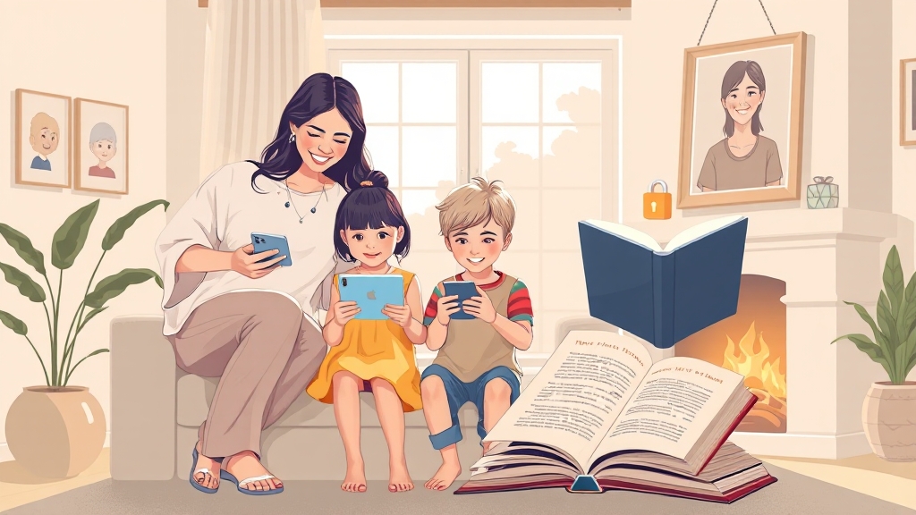 패밀리 링크, 무엇인가요? (illustration 스타일)