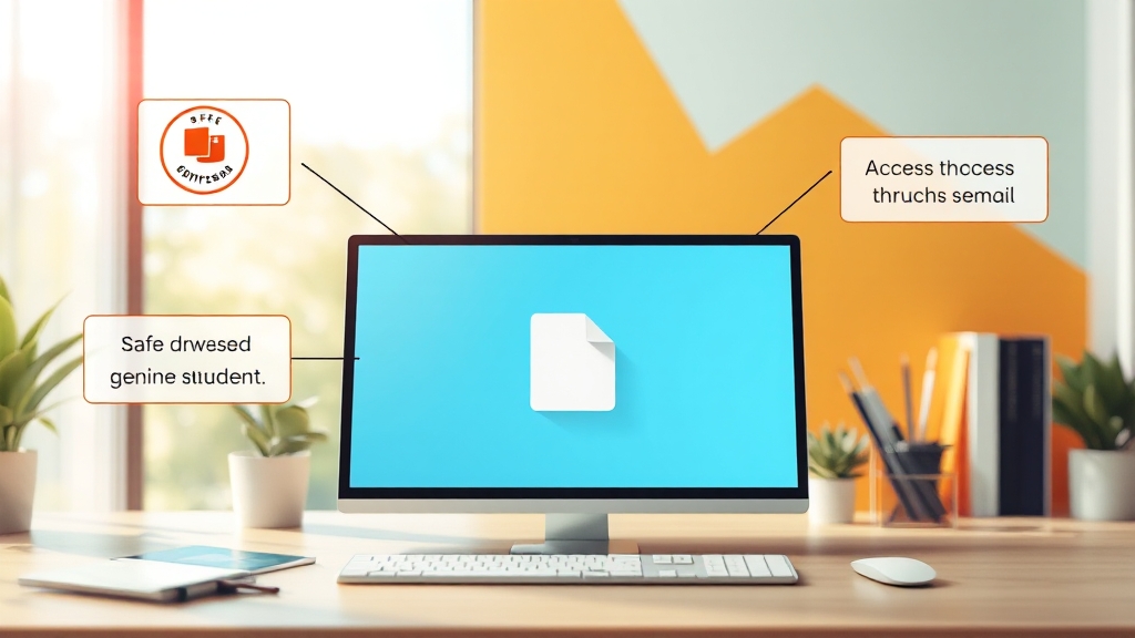 MS 오피스 365 주의사항 및 팁 (realistic 스타일)