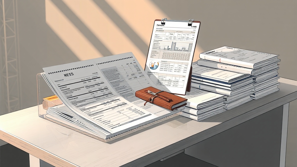 필요경비 처리 전략 (illustration 스타일)