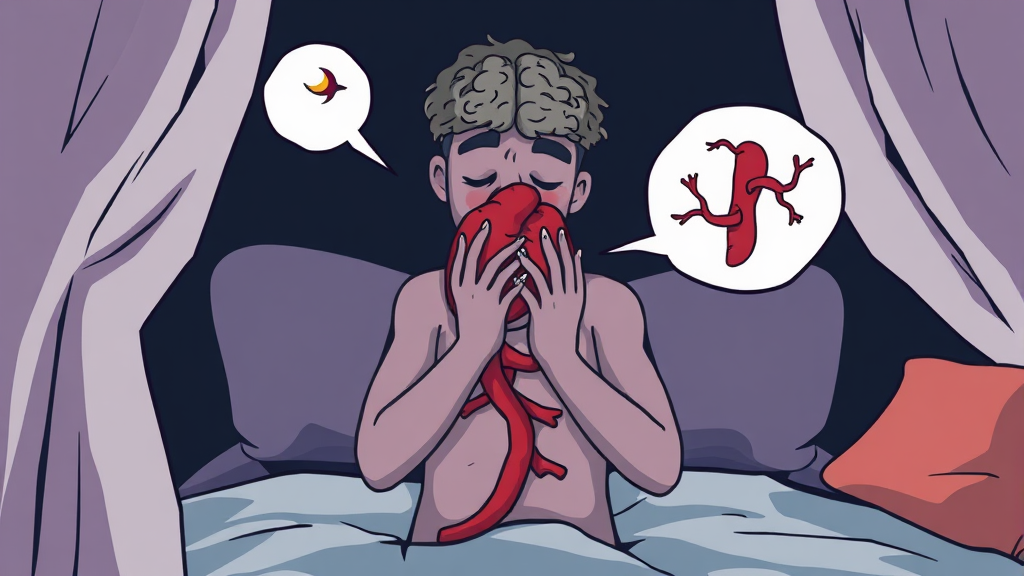 건강에 미치는 영향 (cartoon 스타일)