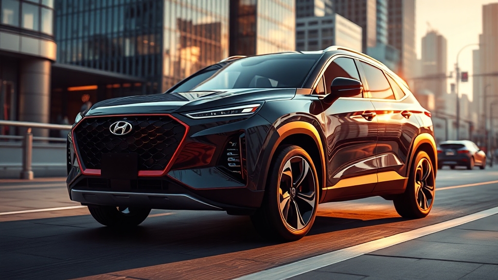 2026 싼타페 디자인 변화 (realistic 스타일)