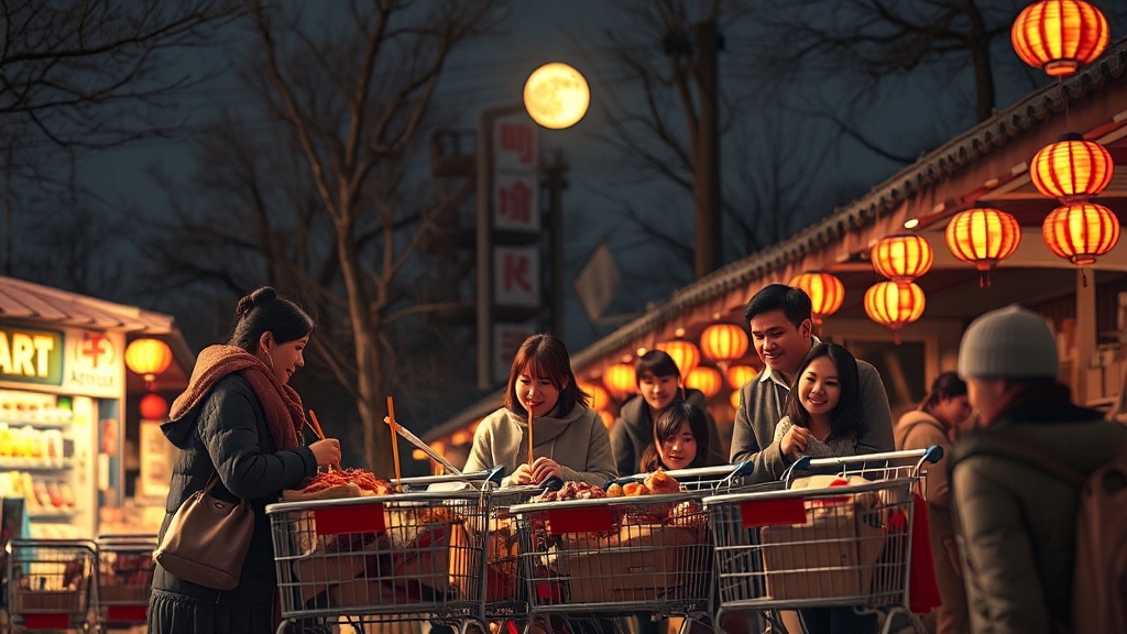 결론: 풍성한 추석, 이마트 고래잇 페스타와 함께! (realistic 스타일)