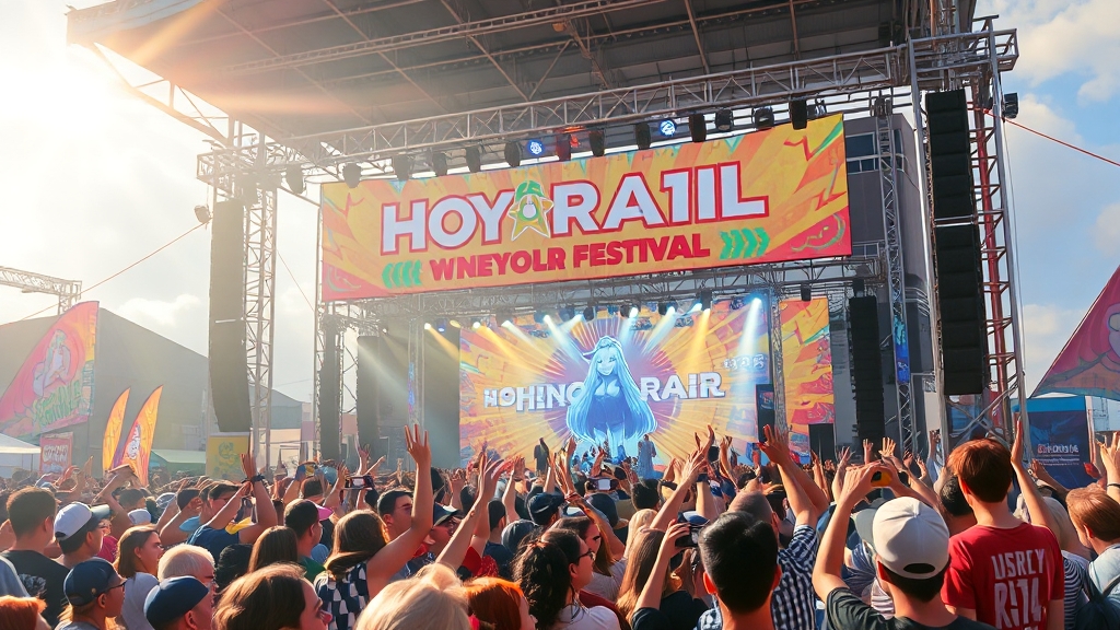 향후 호요랜드 전망 (realistic 스타일)