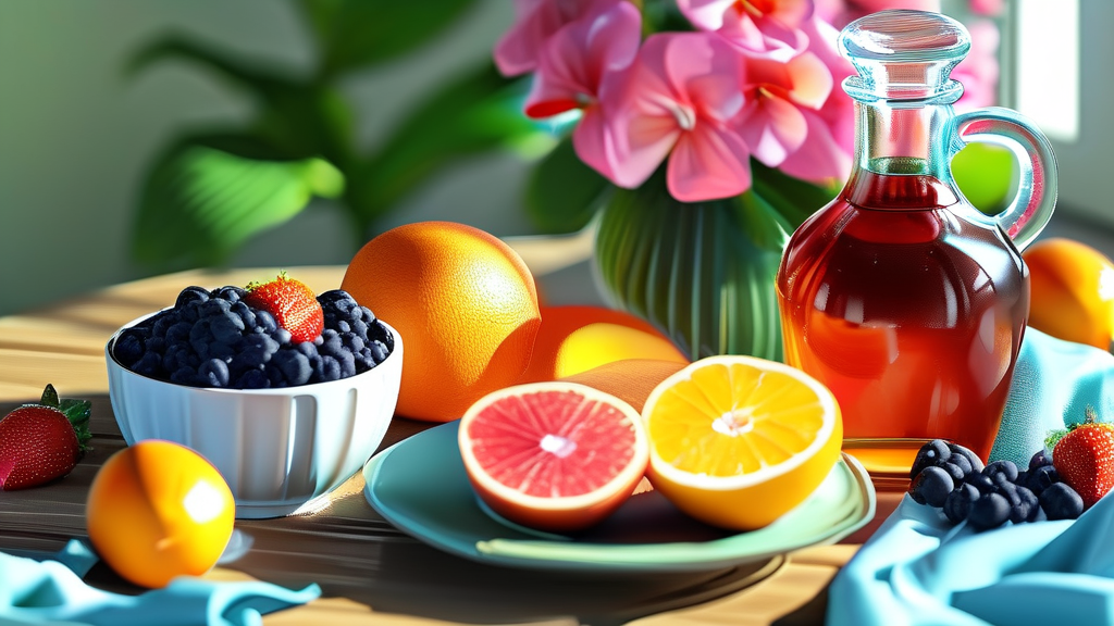 당화혈색소 관리를 위한 식단 및 운동 (realistic 스타일)