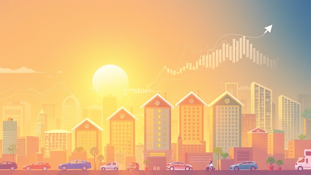 금리 인하, 어떤 섹터가 유리할까? (illustration 스타일)