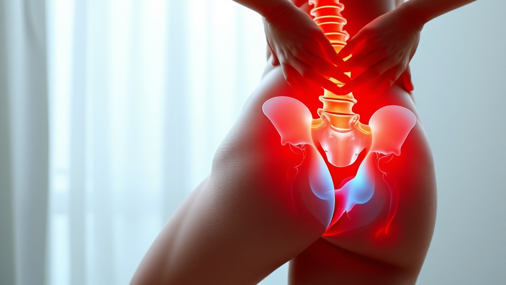 고관절 통증, 언제 병원에 가야 할까? 병원 방문 시기 결정하기 (realistic 스타일)