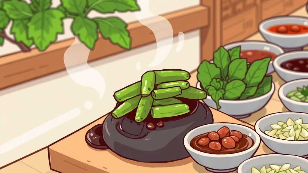 깻잎장아찌, 보관 & 숙성 팁 (cartoon 스타일)