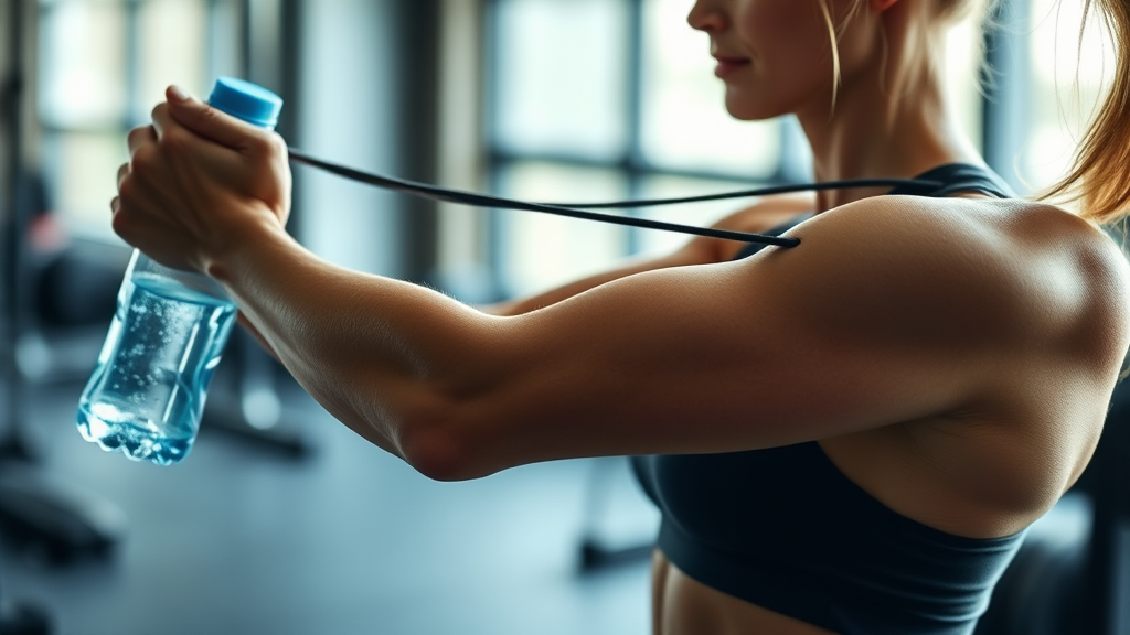 탄력 있는 팔 라인 유지하는 방법 (realistic 스타일)