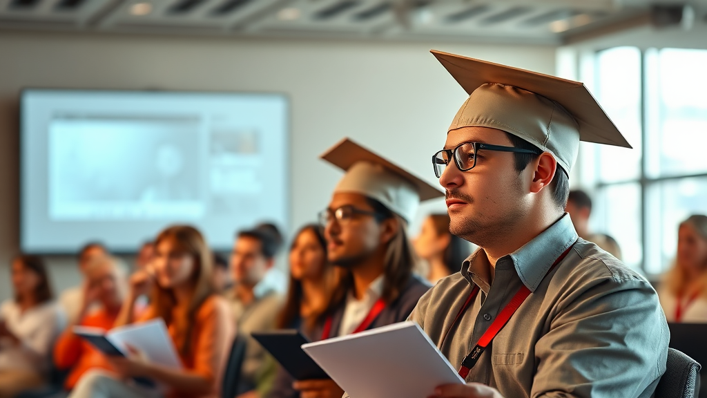 온라인 교육기관 선택 팁 (realistic 스타일)