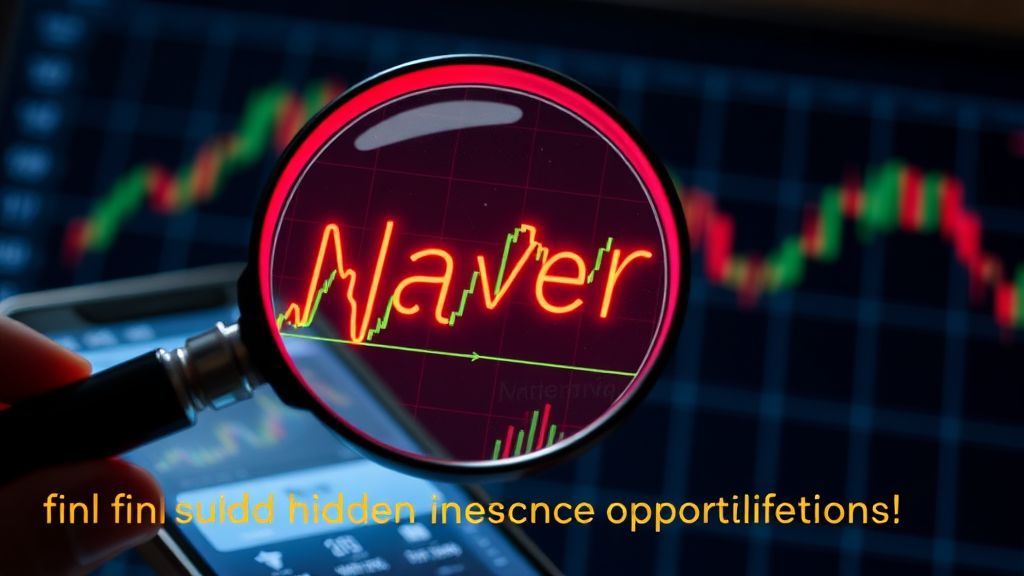 네이버 증권 활용 가이드 (realistic 스타일)