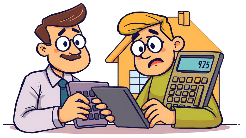 주택담보대출 갈아타기, 기억할 점 (cartoon 스타일)