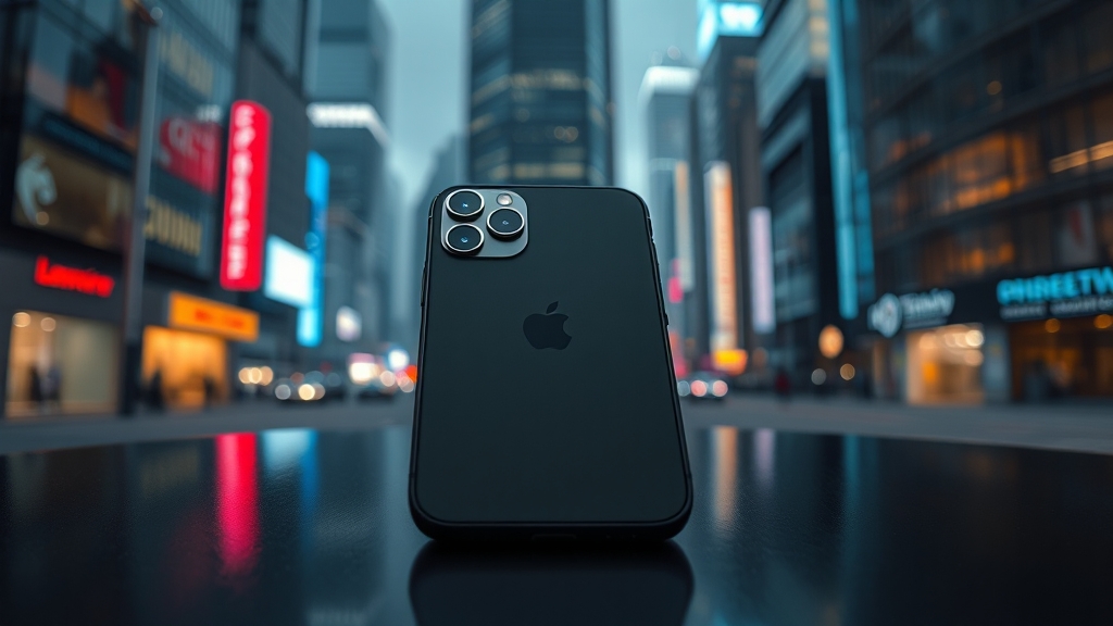 아이폰 17, 새로운 시작을 알리다 (realistic 스타일)