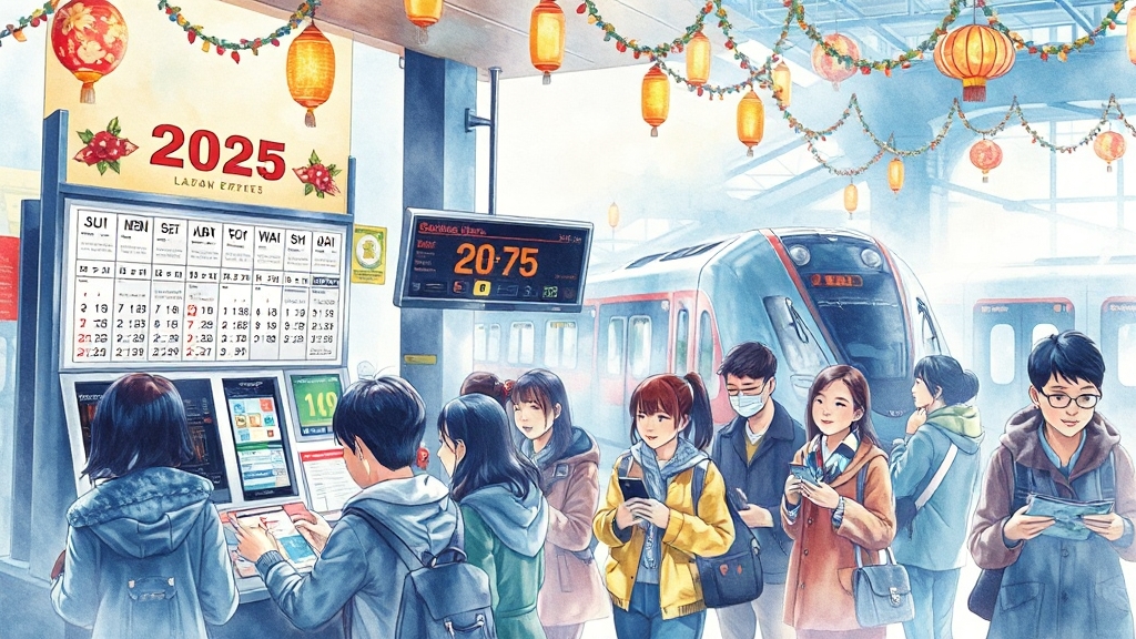 노선별 예매 일정 상세 안내 (watercolor 스타일)