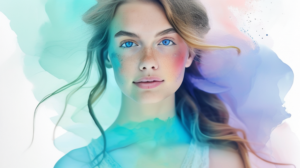 건강보험료로 소득 구간 확인하는 방법 (watercolor 스타일)