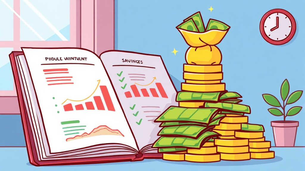 똑똑한 예산 관리법 (cartoon 스타일)