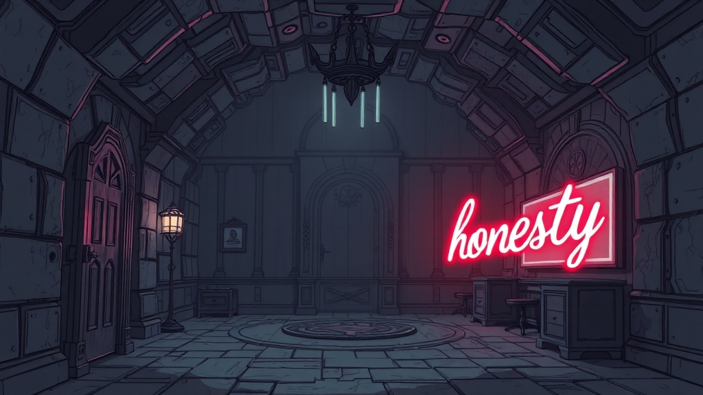 재산 은닉, 절대 안 됩니다! (illustration 스타일)