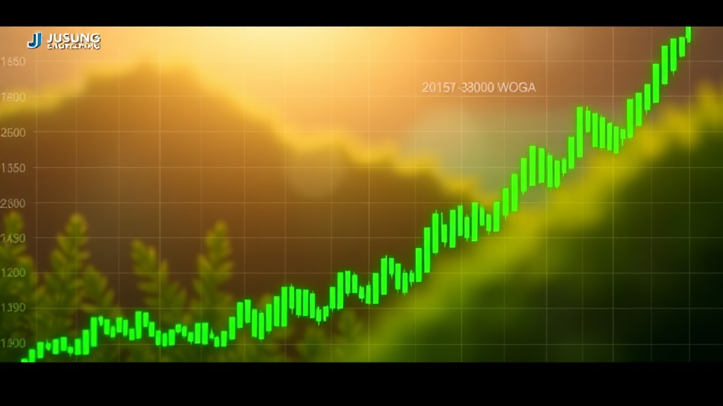 기술적 분석 및 투자 전략 (realistic 스타일)