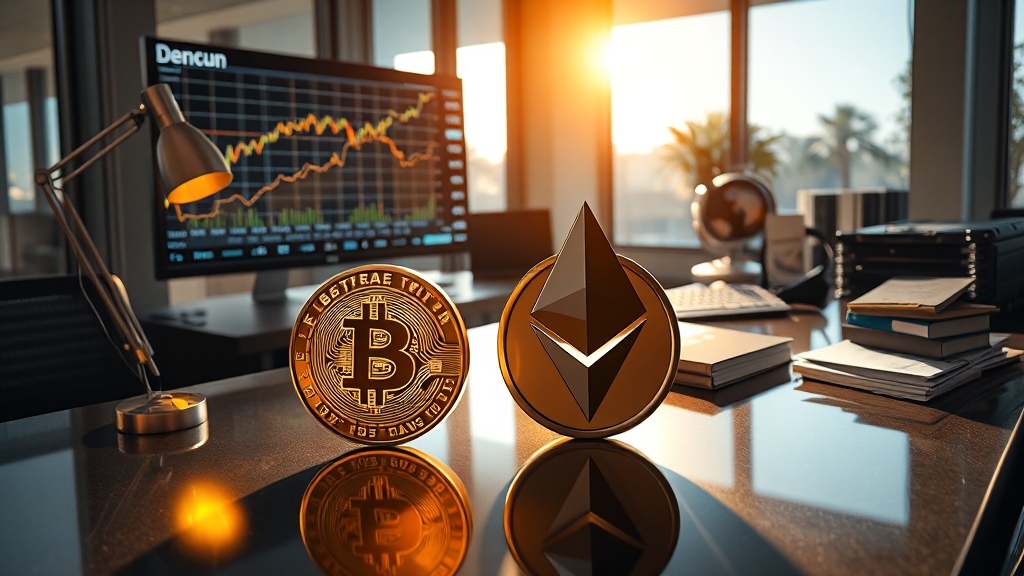 비트코인 vs 이더리움: 기술적 비교 및 투자 관점 (realistic 스타일)