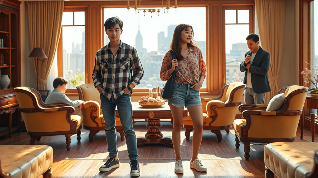 주요 등장인물 관계도 분석 (realistic 스타일)