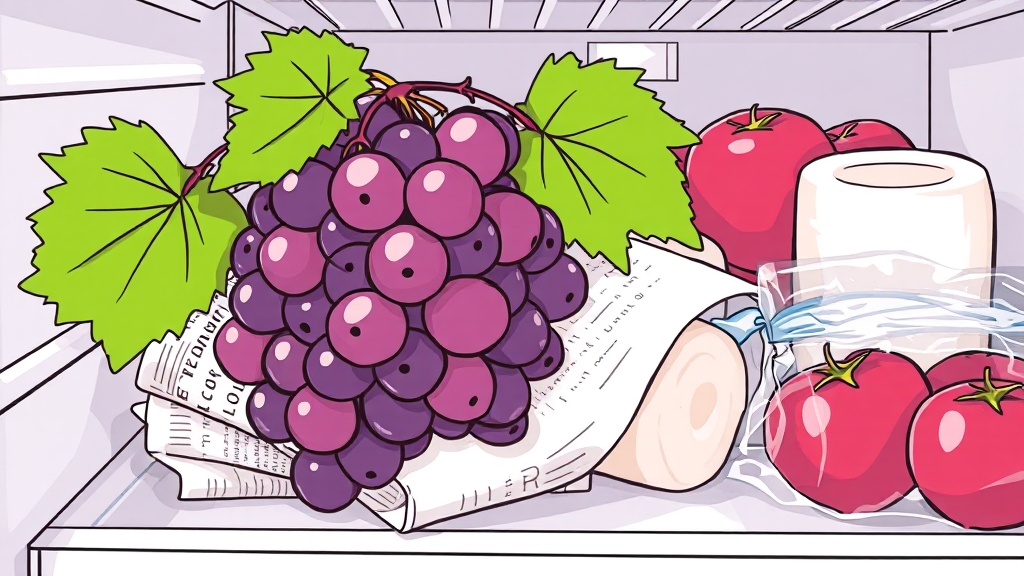 신문지 & 지퍼백, 보관 비법 공개! (illustration 스타일)