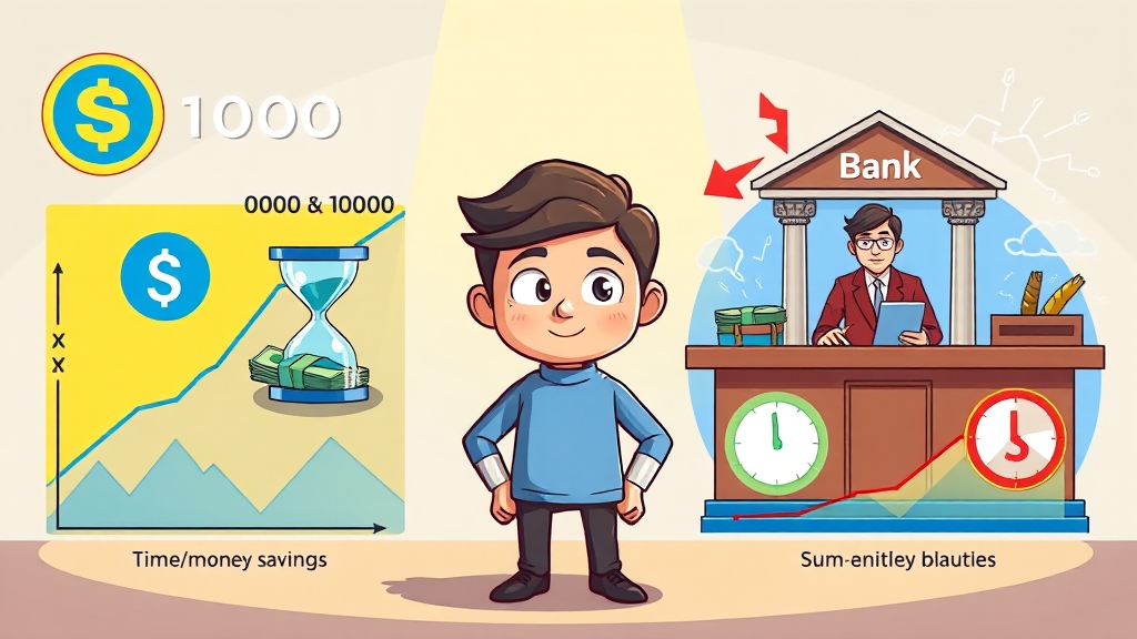 은행 vs 스테이블 코인, 뭐가 다를까? (cartoon 스타일)