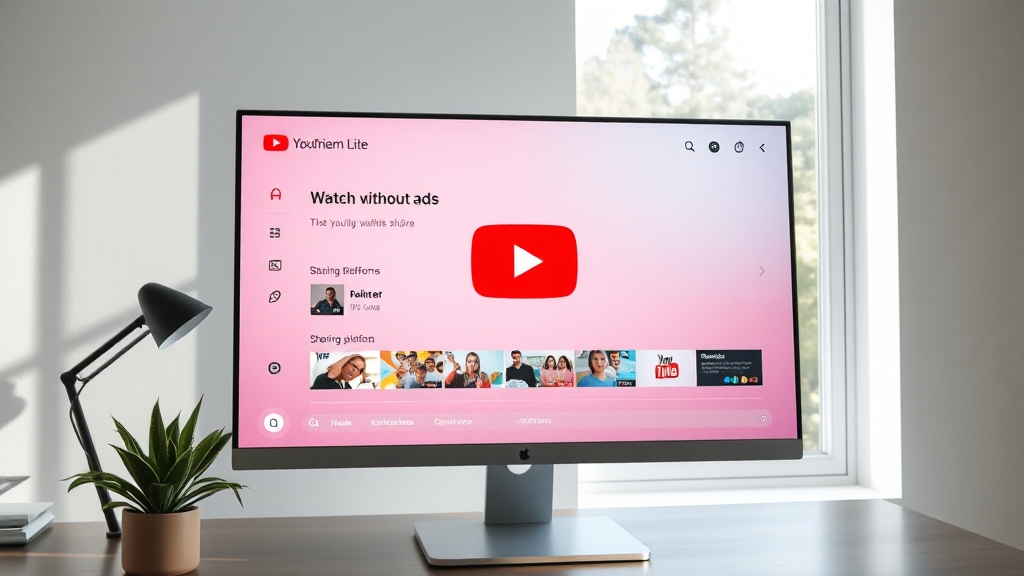 프리미엄 라이트 요금제 상세 정보 (realistic 스타일)