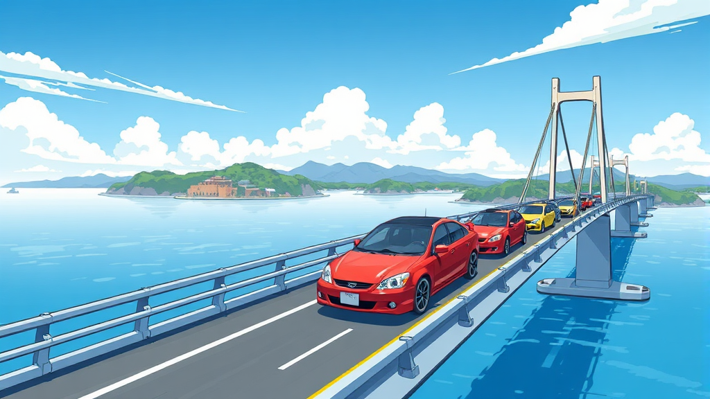 석모도, 어떻게 갈까? (illustration 스타일)