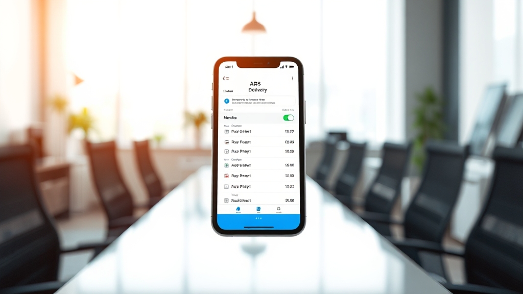 ARS 서비스 이용 절차 상세 안내 (realistic 스타일)